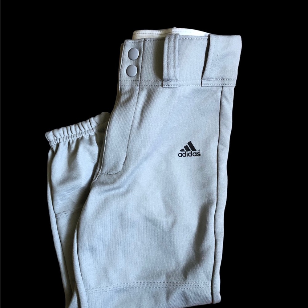 Adidas Climate Baseball Pants with Zipper and Buttons. Size XS